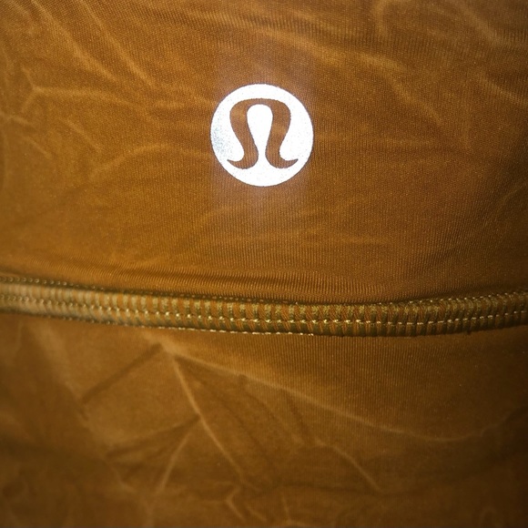 Lululemon”Iced Dye”Ice Wash Spiced Bronze Fast/Free Legging Sz-12/Energy Bra-10 - Picture 11 of 15